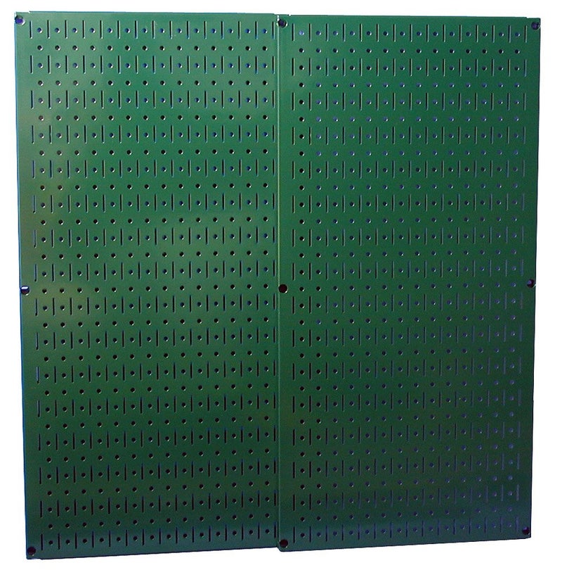 Wall Control Green Metal Pegboard by Wall Control - 2 Pack - Image 1